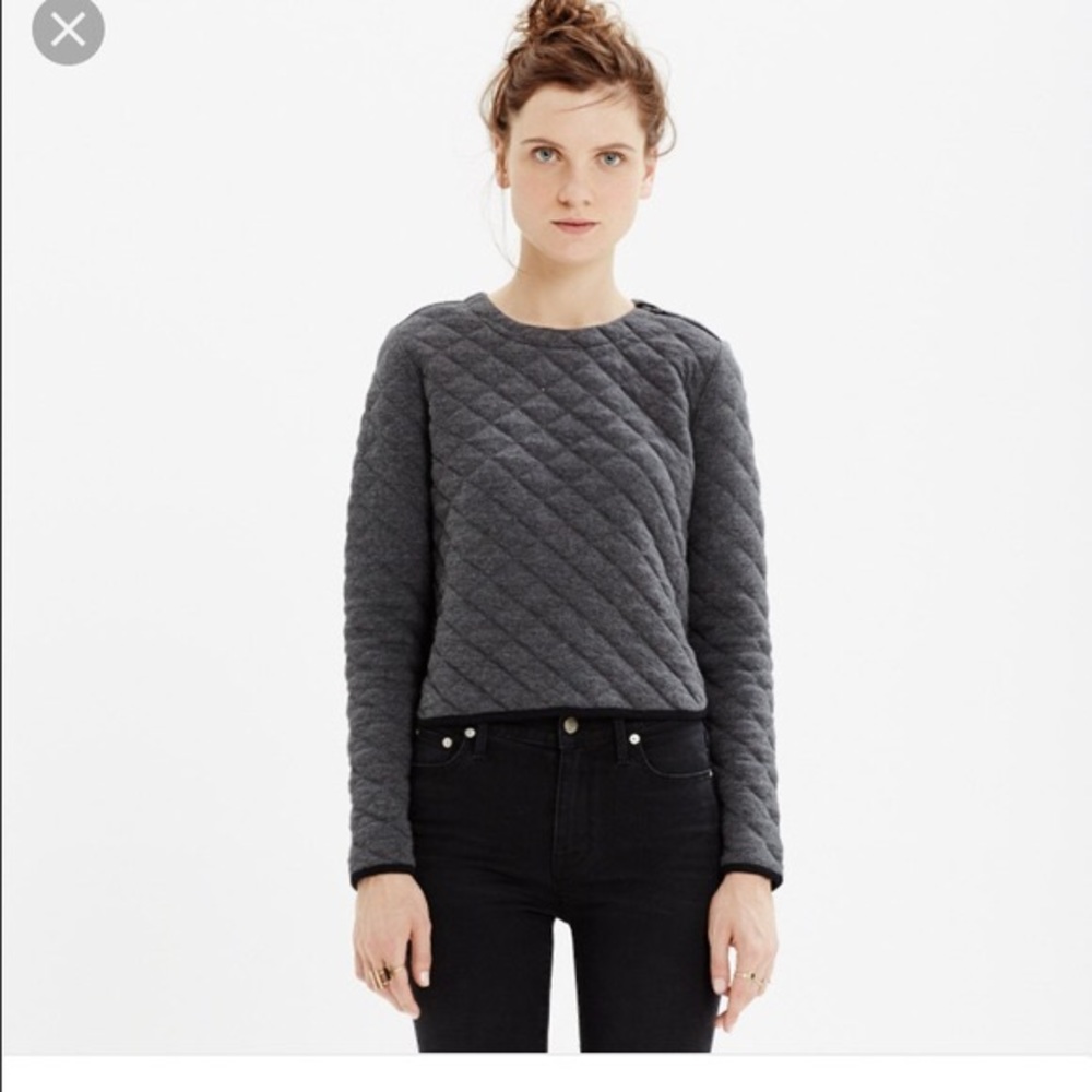 Madewell Cropped Sweater